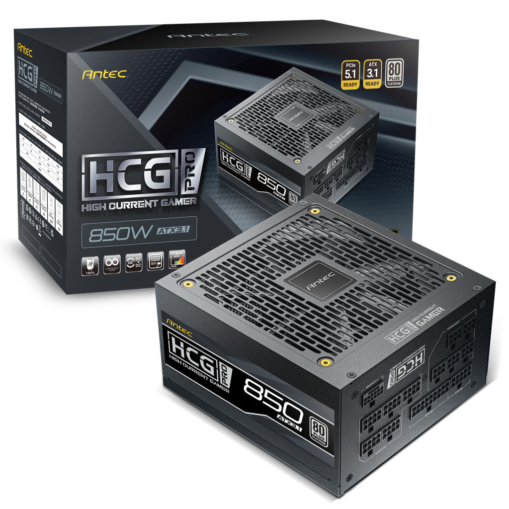 Antec 850W HCG850 Pro P EC 80+ Platinum Full M. ATX3.1
