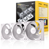 Antec Connect 120 Reverse ARGB PWM Wit set van 3