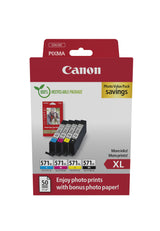 Canon (S) CLI-571XL B-C-M-Y ValuePack 44,0ml (Origineel
