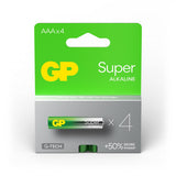 GP Super Alkaline AAA Micro Batterijen (4-pack)