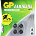 GP Alkaline 76A (V13GA / L1154 / LR44) Knoopcel Batterijen (4-pack)