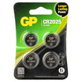 GP Lithium CR2025 Knoopcel Batterijen (4-pack)