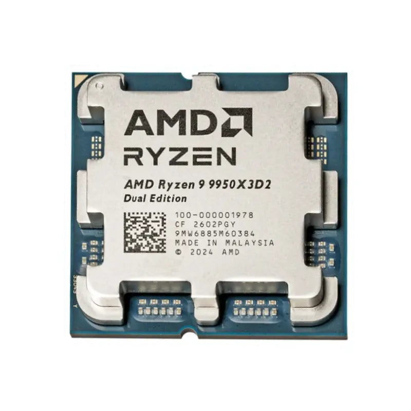 AM5 AMD Ryzen 9 9950X3D2 Dual Edition 200W-C16T32-Tray