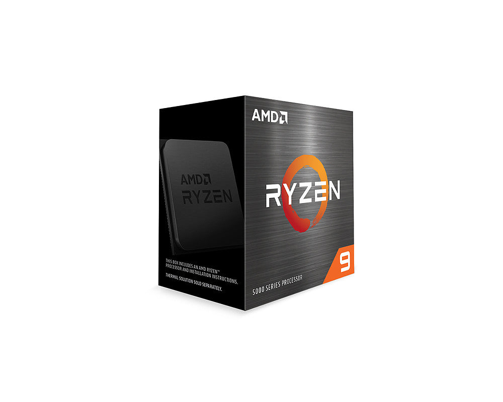 AM4 AMD Ryzen 9 5950X 105W-C16T32-4.9GHz-BOX-no Cooler