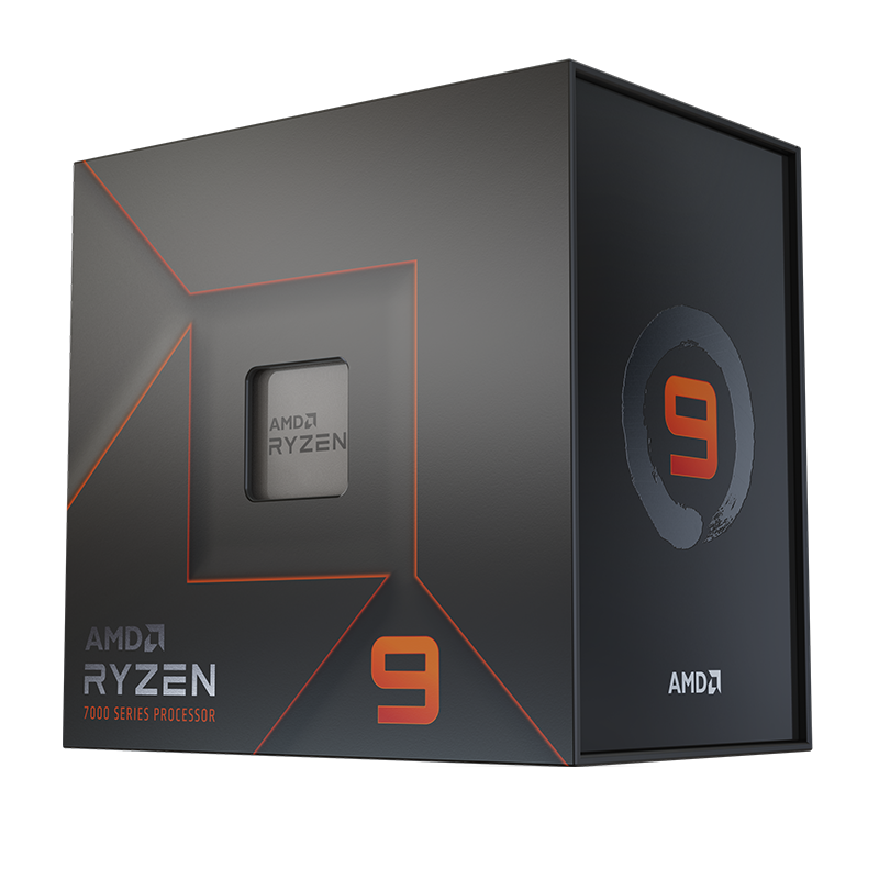 AM5 AMD Ryzen 9 7950X 170W-C16T32-5.7GHz-BOX-no Cooler