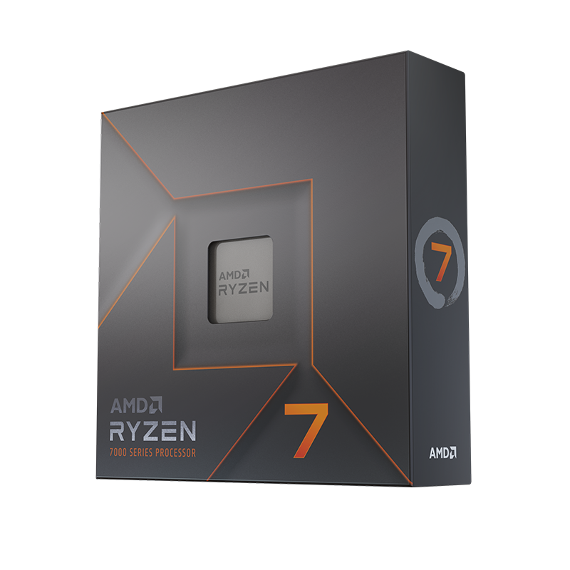 AM5 AMD Ryzen 7 7700X 105W-C8T16-5.4GHz-BOX-no Cooler