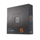AM5 AMD Ryzen 5 7600X 105W-C6T12-5.3GHz-BOX-no Cooler