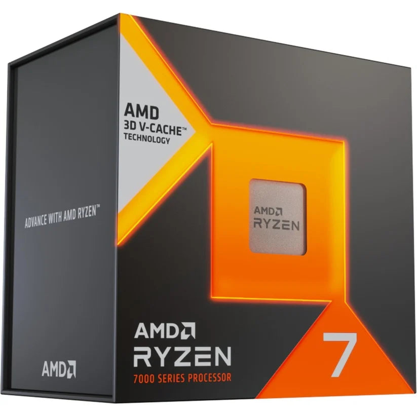 AM5 AMD Ryzen 7 7800X3D 120W-C8T16-5.0GHz-BOX-no Cooler