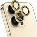 Mobiparts Camera Lens Protector Apple iPhone 14 Pro/14 Pro Max Glitter Gold