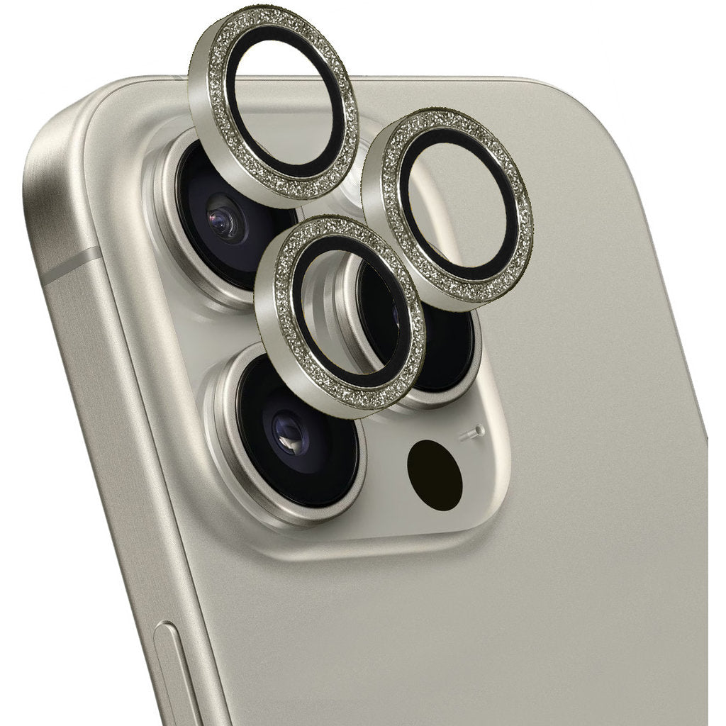 Mobiparts Camera Lens Protector Apple iPhone 15 Pro/15 Pro Max Rose Gold