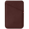 Decoded MagSafe compatible Card Sleeve Cinnamon Brown