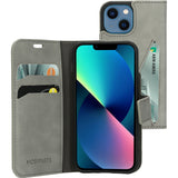 Mobiparts Classic Wallet Case Apple iPhone 13 Mini Granite Grey