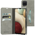 Mobiparts Classic Wallet Case Samsung Galaxy A12 (2021) Granite Grey