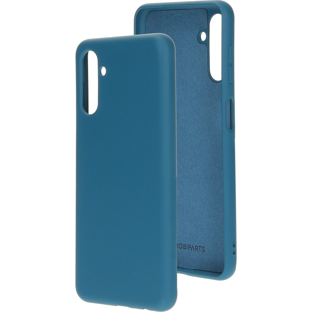 Mobiparts Silicone Cover Samsung Galaxy A13 5G/A04s (2022) Blueberry Blue