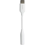 Mobiparts USB-C to 3.5 mm Jack Adapter White (bulk)
