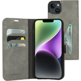 Mobiparts Classic Wallet Case Apple iPhone 14 Plus Granite Grey