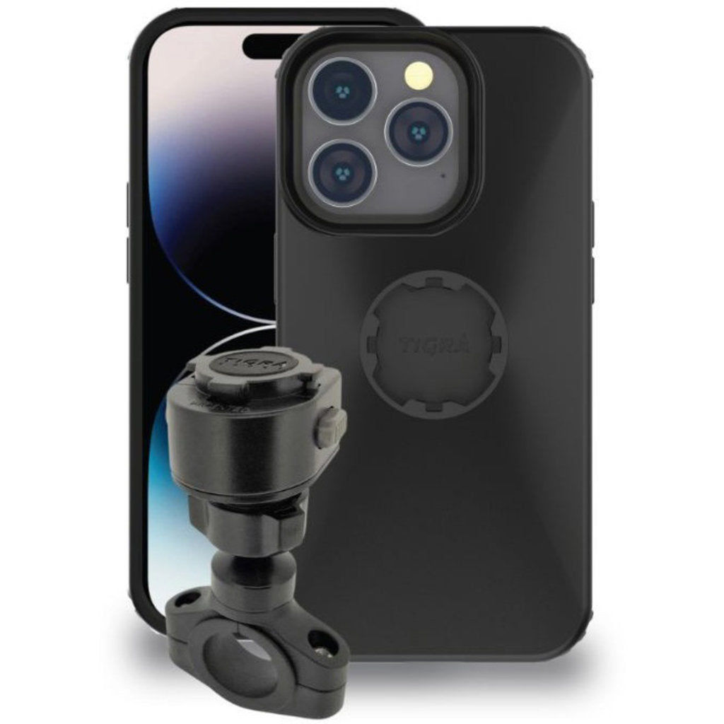 Tigra FitClic MountCase 2 Motorcycle Kit Apple iPhone 15 Pro Max/14 Pro Max