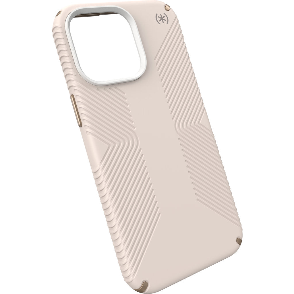 Speck Presidio2 Grip Apple iPhone 15 Pro Max Bleached Bone -  with Microban