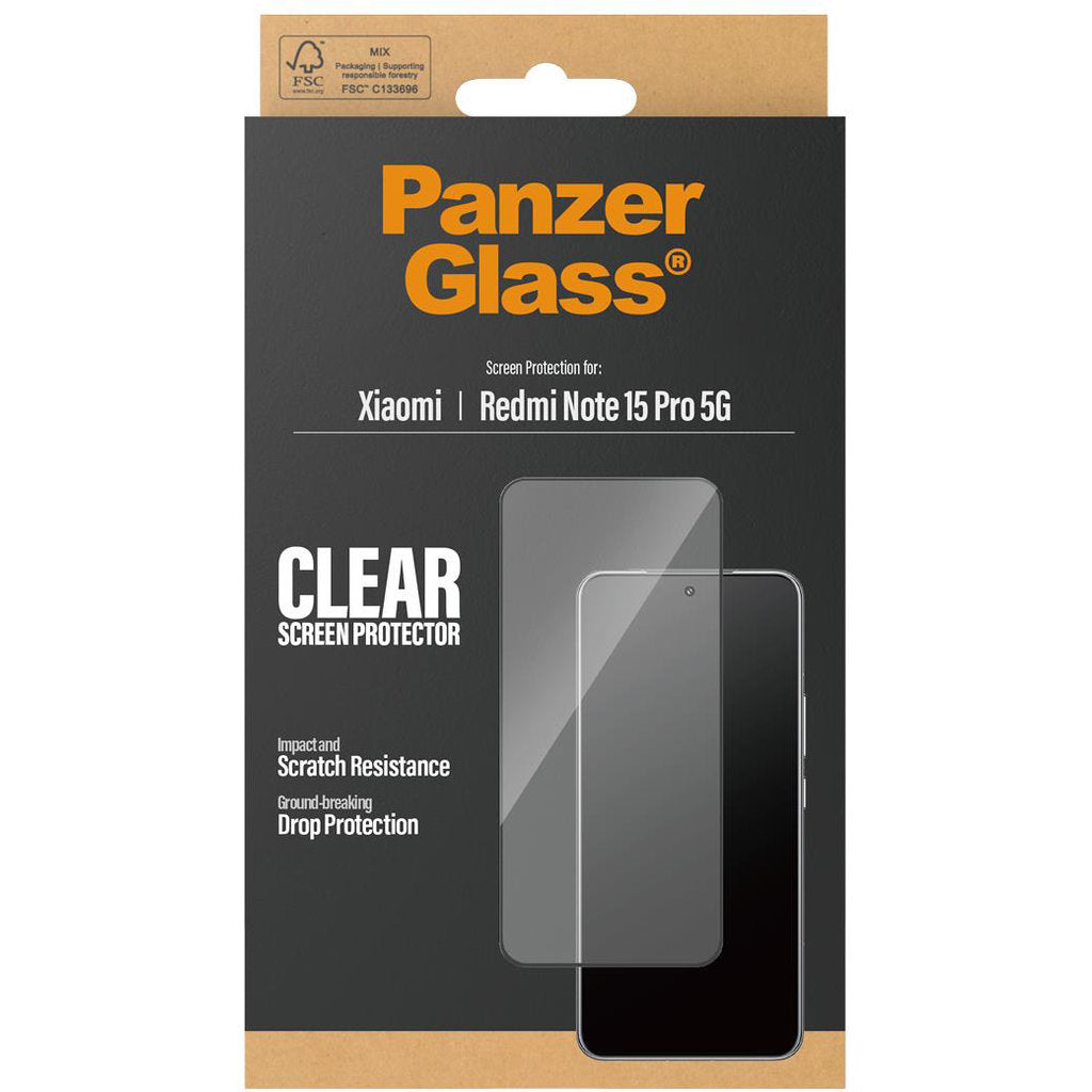 PanzerGlass Xiaomi Redmi Note 15 Pro 5G Ultra Wide Fit