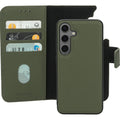 Mobiparts Leather 2 in 1 Wallet Case Samsung Galaxy S24 Green