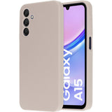 Mobiparts Silicone Cover Samsung Galaxy A15 Soft Salmon