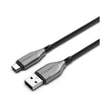 Cygnett Armoured Braided USB-C to USB Cable 50cm Black