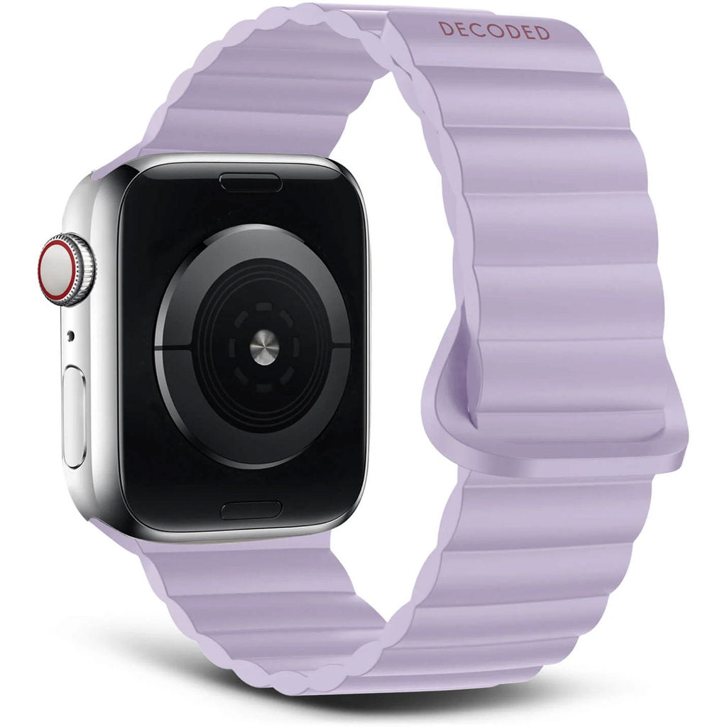 Decoded Silicone Magnetic Traction Loop Strap Lite Lavender - 42/44/45/46mm