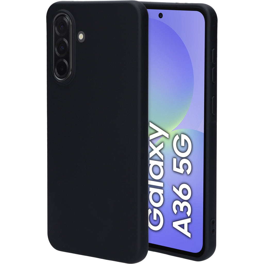 Mobiparts Silicone Cover Samsung Galaxy A36 Black