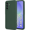 Mobiparts Silicone Cover Samsung Galaxy A36 Forest Green