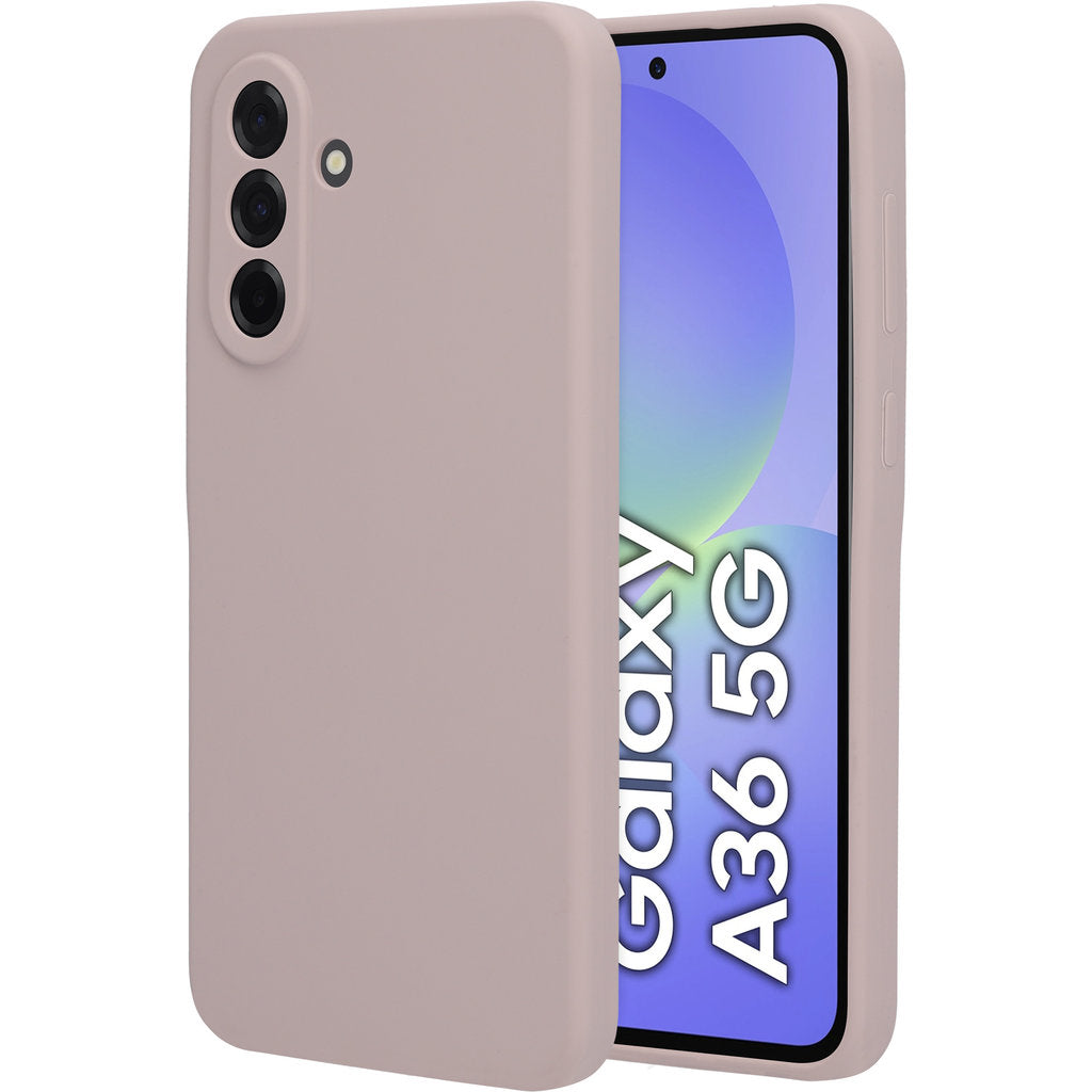 Mobiparts Silicone Cover Samsung Galaxy A36 Soft Salmon