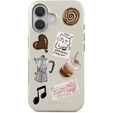 Burga Tough Case Apple iPhone 16 - Oat Milk Please