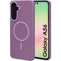 Mobiparts Slim Line Case Samsung Galaxy A56 (MagSafe Compatible) Imperial Purple