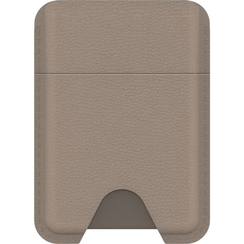 OtterBox Symmetry Cactus Leather MagSafe Wallet - Light Grey