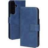 Mobiparts Classic Wallet Case Samsung Galaxy S25 FE Steel Blue