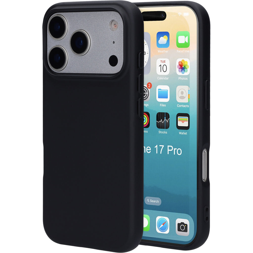Mobiparts Silicone Cover Apple iPhone 18 Pro/17 Pro Black