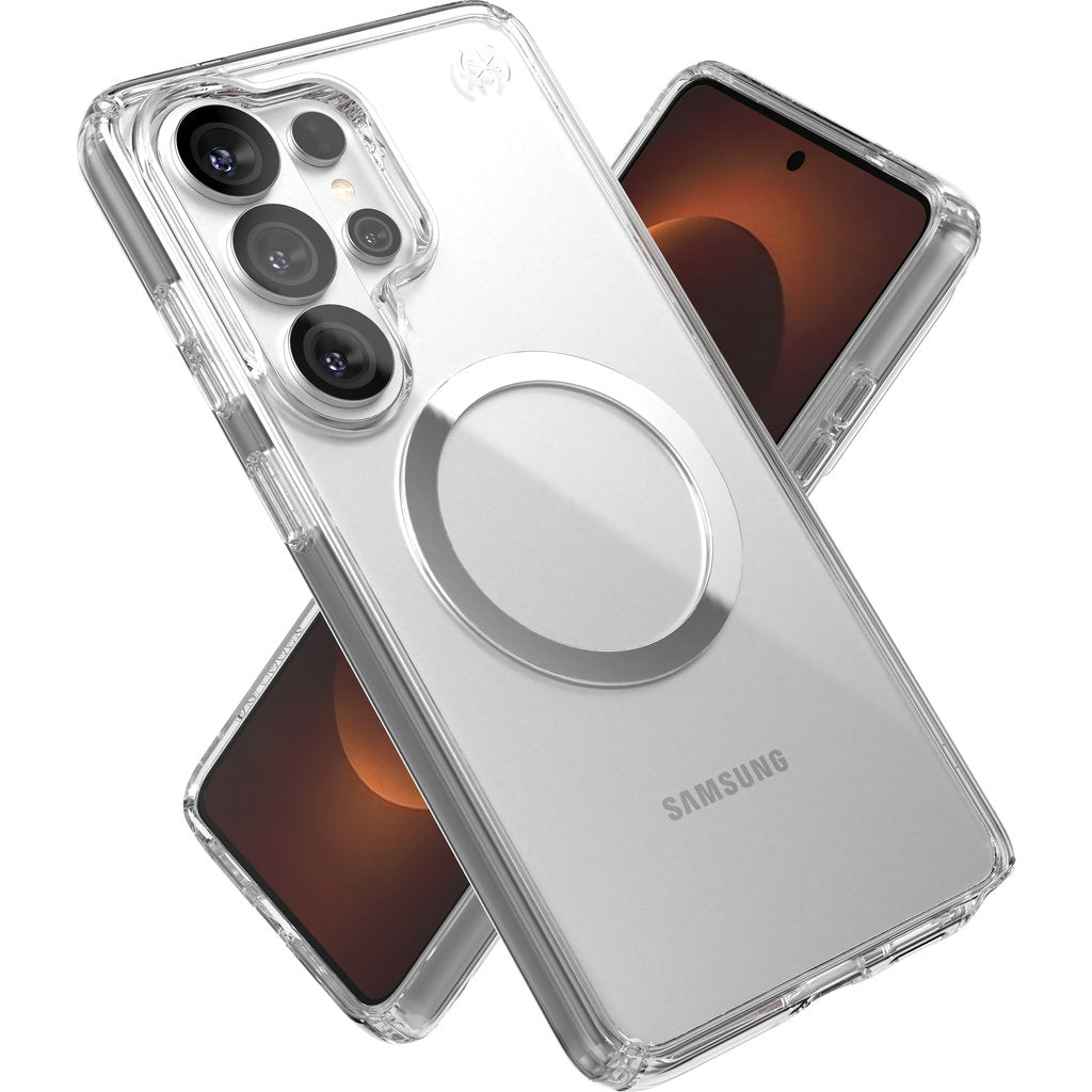 Speck Presidio2 Clear + Magnet Samsung Galaxy S26 Ultra - with Microban