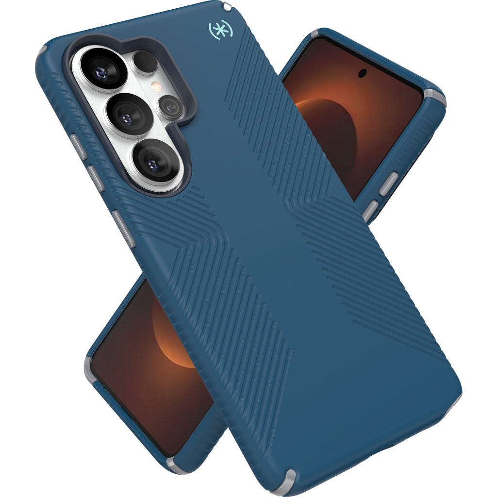 Speck Presidio2 Grip + Magnet Samsung Galaxy S26 Ultra Coastal Blue - with Microban