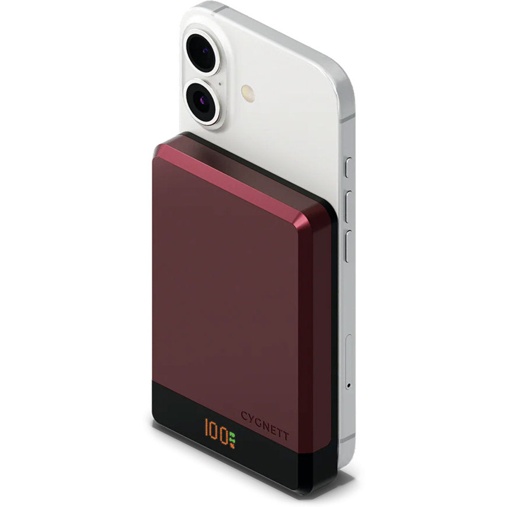 Cygnett MagSlim 10.000mAh Powerbank Cherry