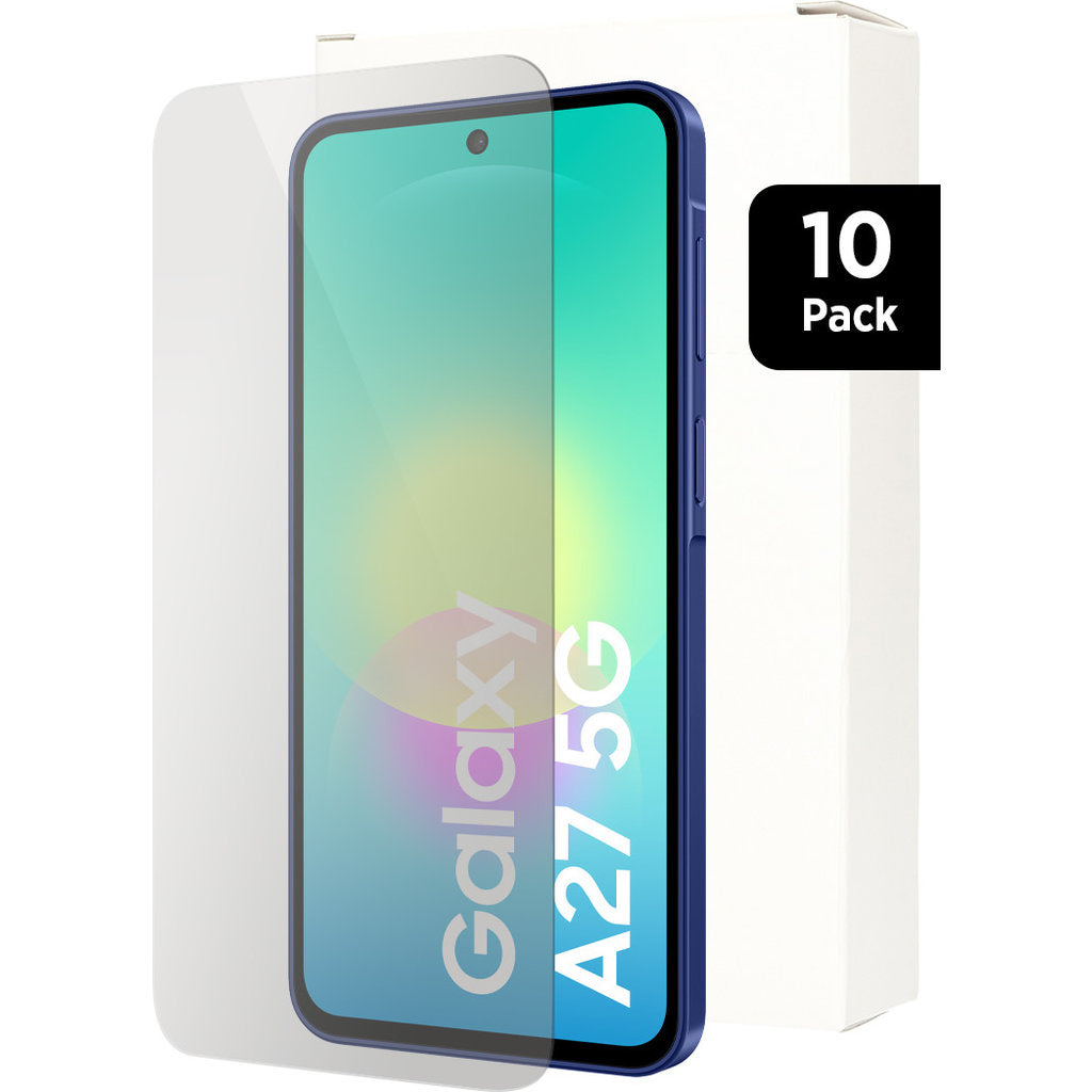 Mobiparts Regular Tempered Glass Samsung Galaxy A27 - 10 Pack