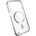 Speck Presidio Perfect Clear + MS Apple iPhone 18 Pro/17 Pro Clear - with Microban
