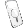Speck Presidio Perfect Clear Grip + ClickLock Apple iPhone 18 Pro/17 Pro Clear - with Microban