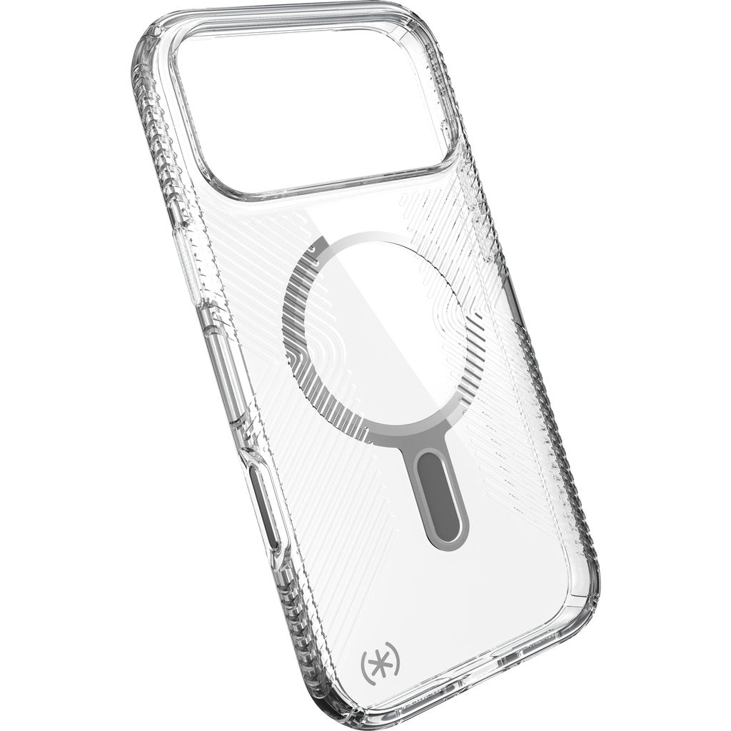 Speck Presidio Perfect Clear Grip + ClickLock Apple iPhone 18 Pro Max/17 Pro Max Clear - with Microban