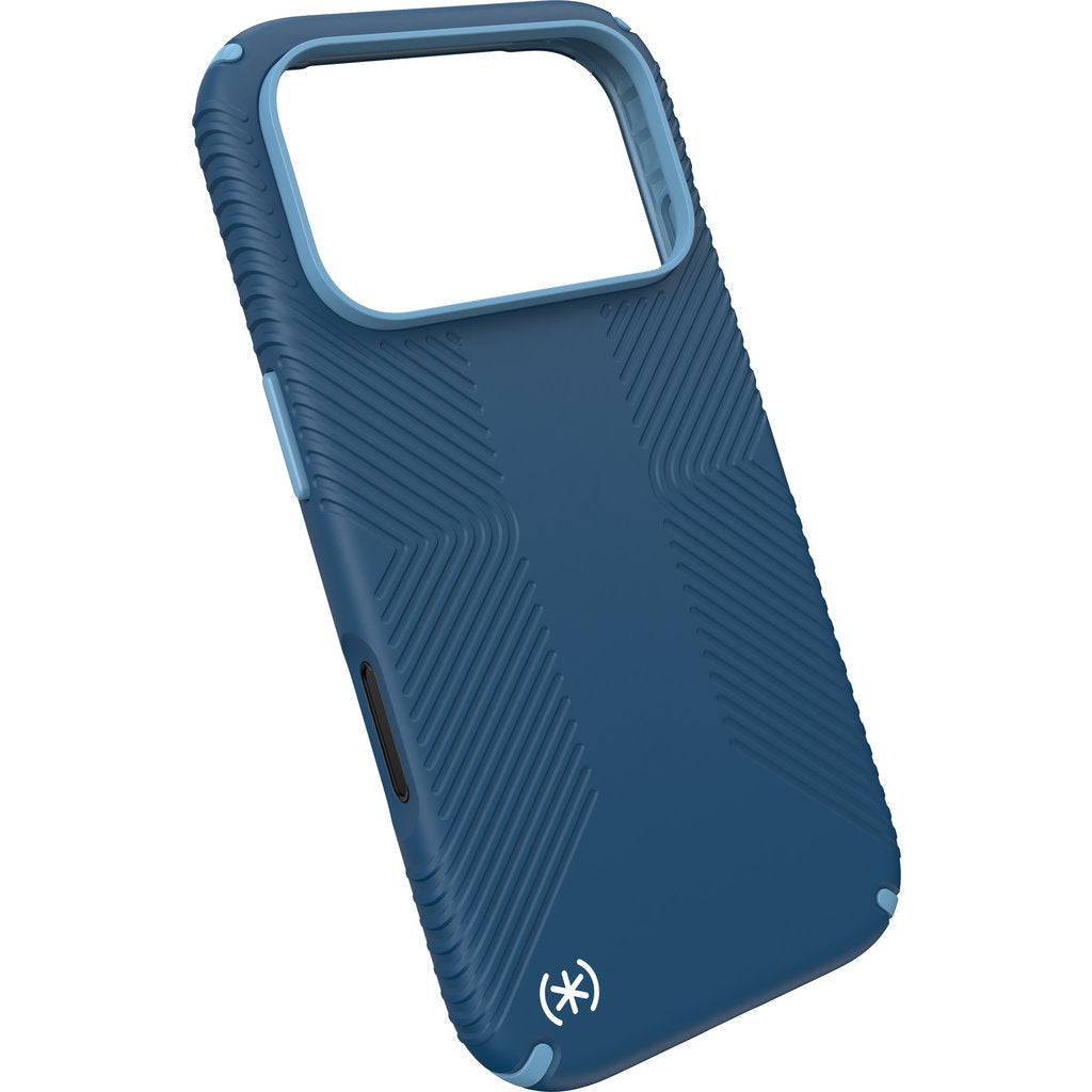 Speck Presidio2 Grip + MS Apple iPhone 18 Pro Max/17 Pro Max Deep Sea Blue- with Microban