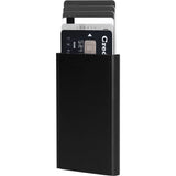 Mobiparts Cardprotector Aluminum with MagSafe Black