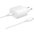 Samsung USB-C Wall Charger 45W PD White incl USB-C to USB-C cable 1m - BULK