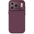 Decoded AntiMicrobial Silicone Backcover for iPhone 18 Pro/17 Pro Plum