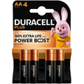 Duracell Plus Extra Life Power Boost AA blister 4-stuks