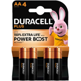 Duracell Plus Extra Life Power Boost AA blister 4-stuks