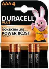 Duracell Plus Extra Life Power Boost AAA blister 4-stuks