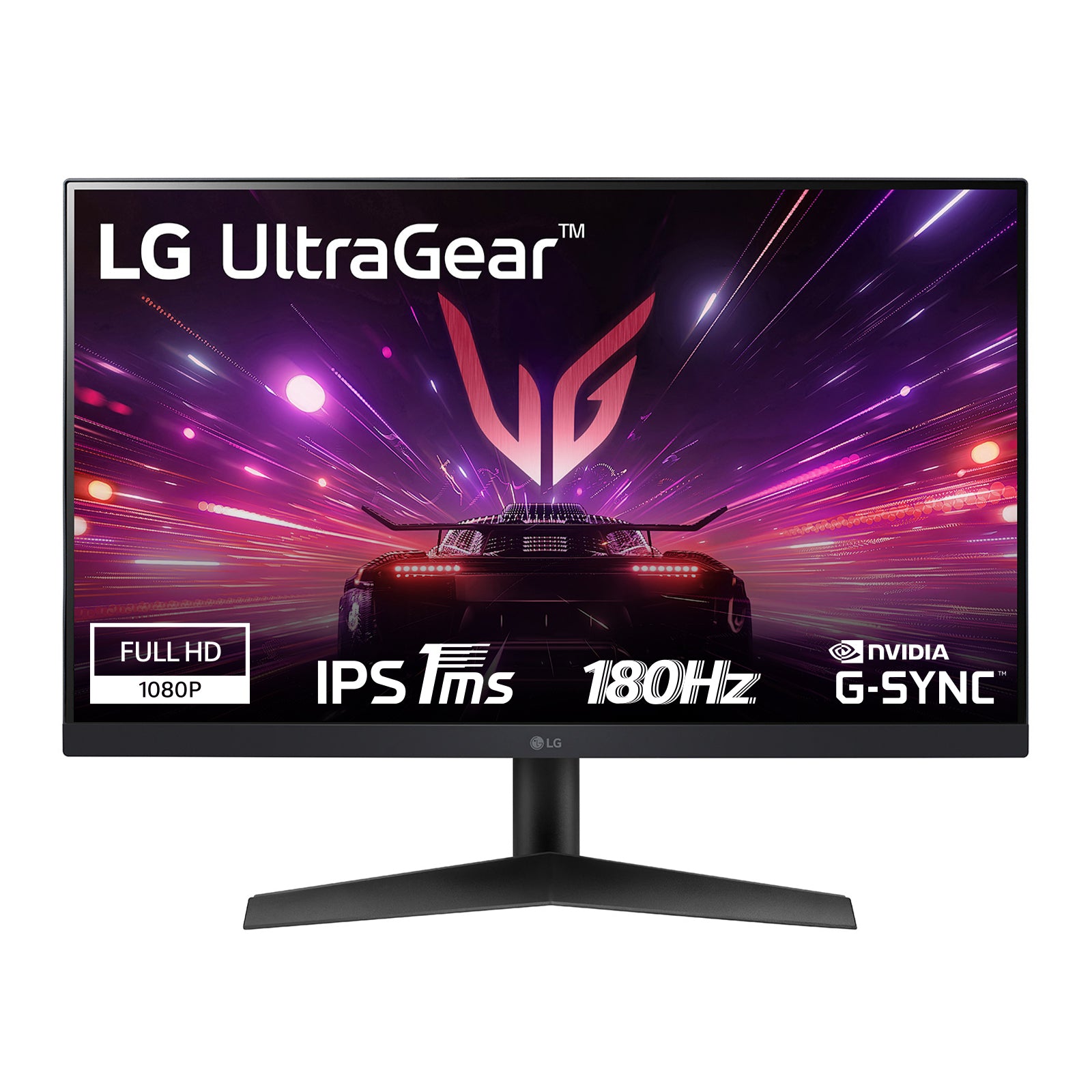 24-inch LG UltraGear 24GS60F-B FHD-DP-HDMI-180Hz-IPS